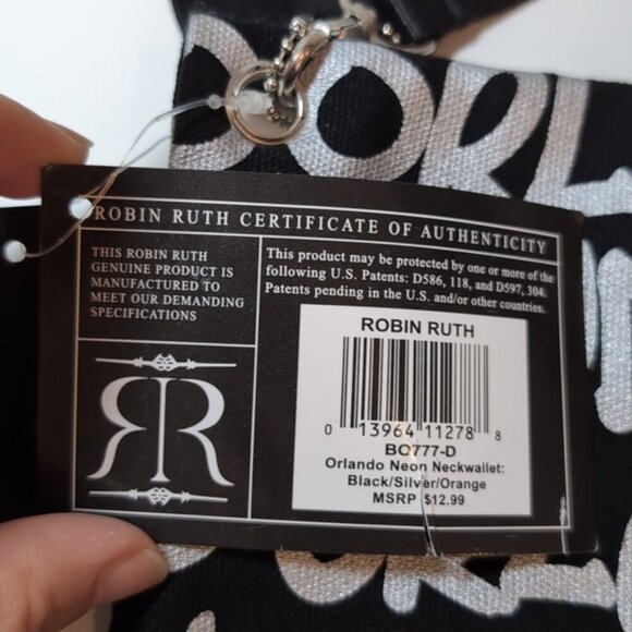 3/$20 ROBIN RUTH Orland Crossbody Bag Disney Florida Travel Pouch Purse Souvenir - Picture 8 of 10